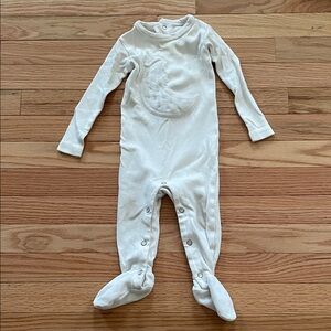 L'ovedbaby Cream Moon Footie